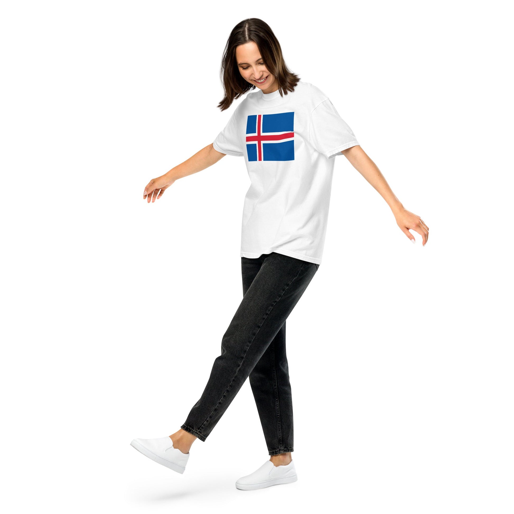 Iceland national shirt, extra large, in red