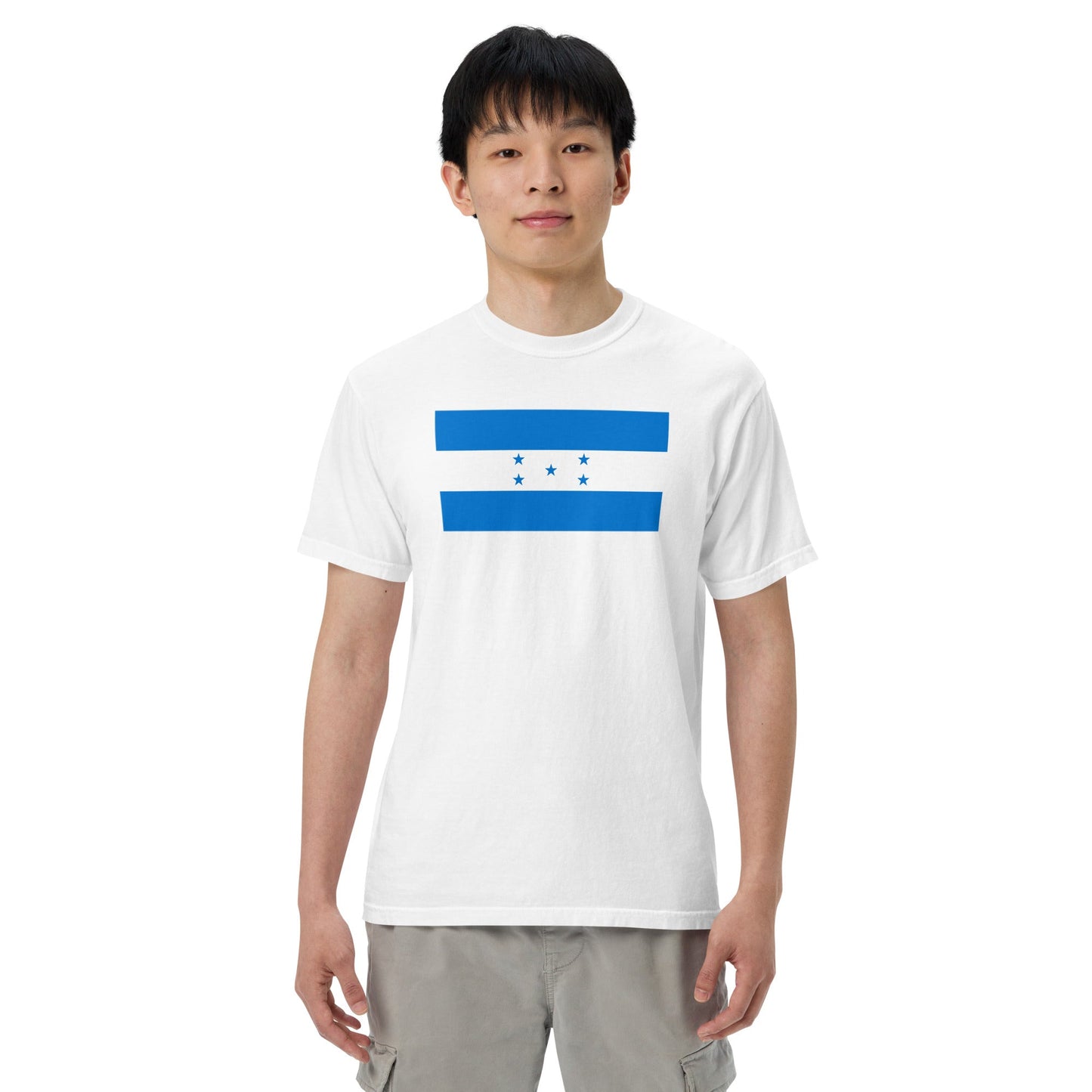 Honduras pride shirt in true navy – unisex, medium
