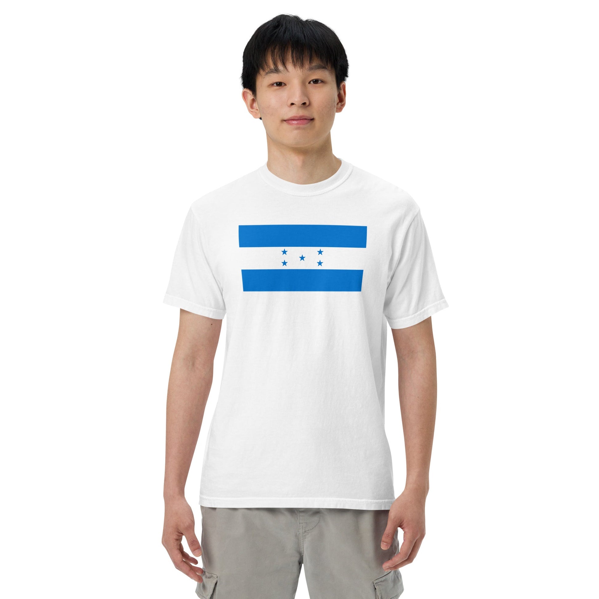 Honduras pride shirt in true navy – unisex, medium