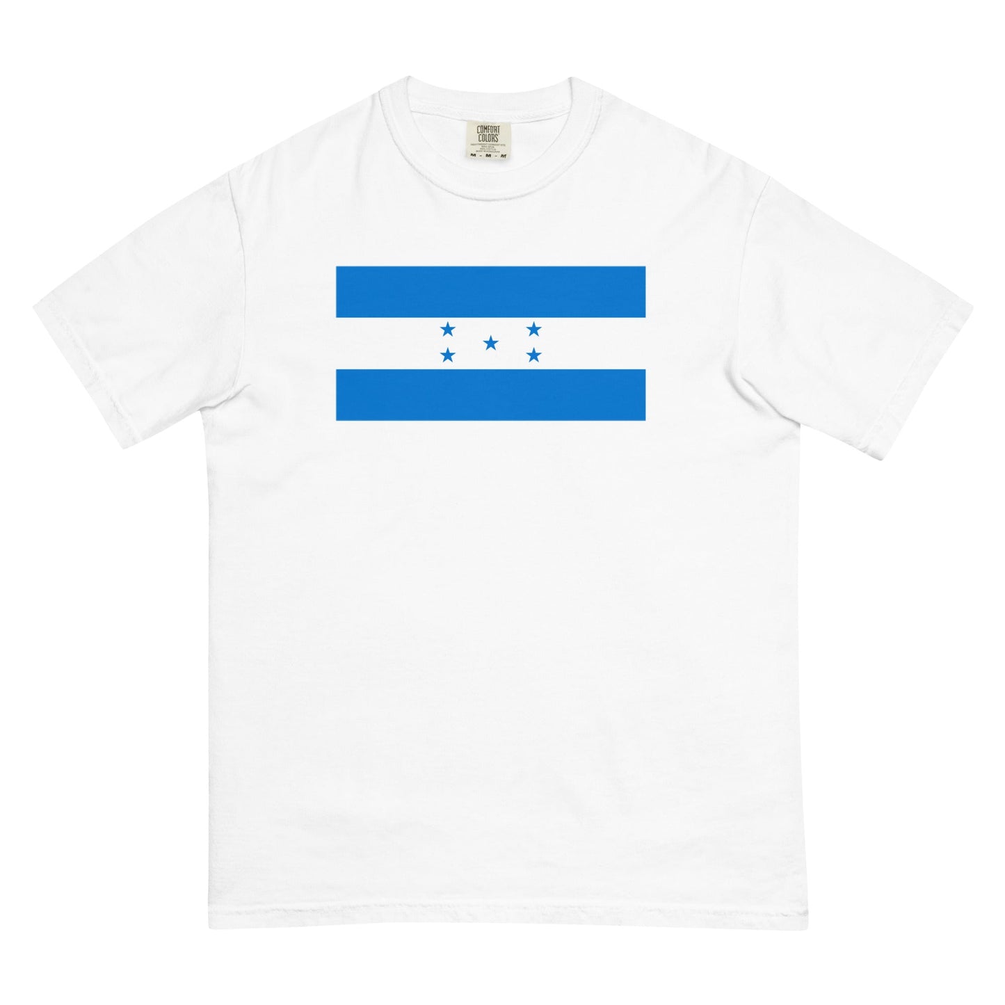 Flag tee representing Honduras in blue spruce, 2X large