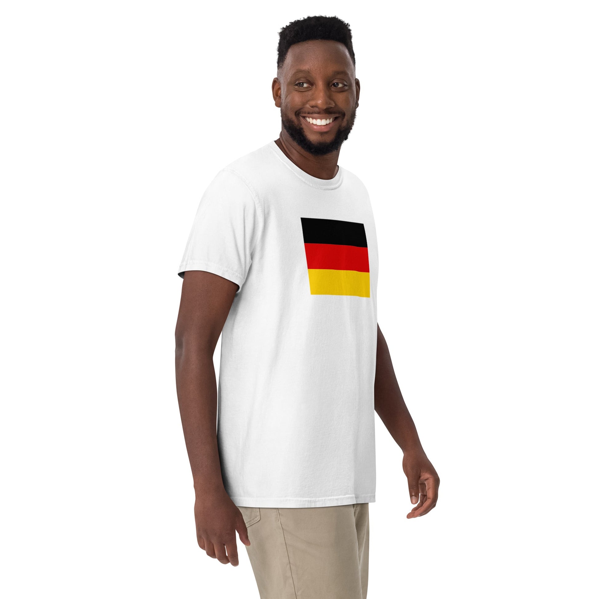 Flag tee representing Germany in midnight, 2X large