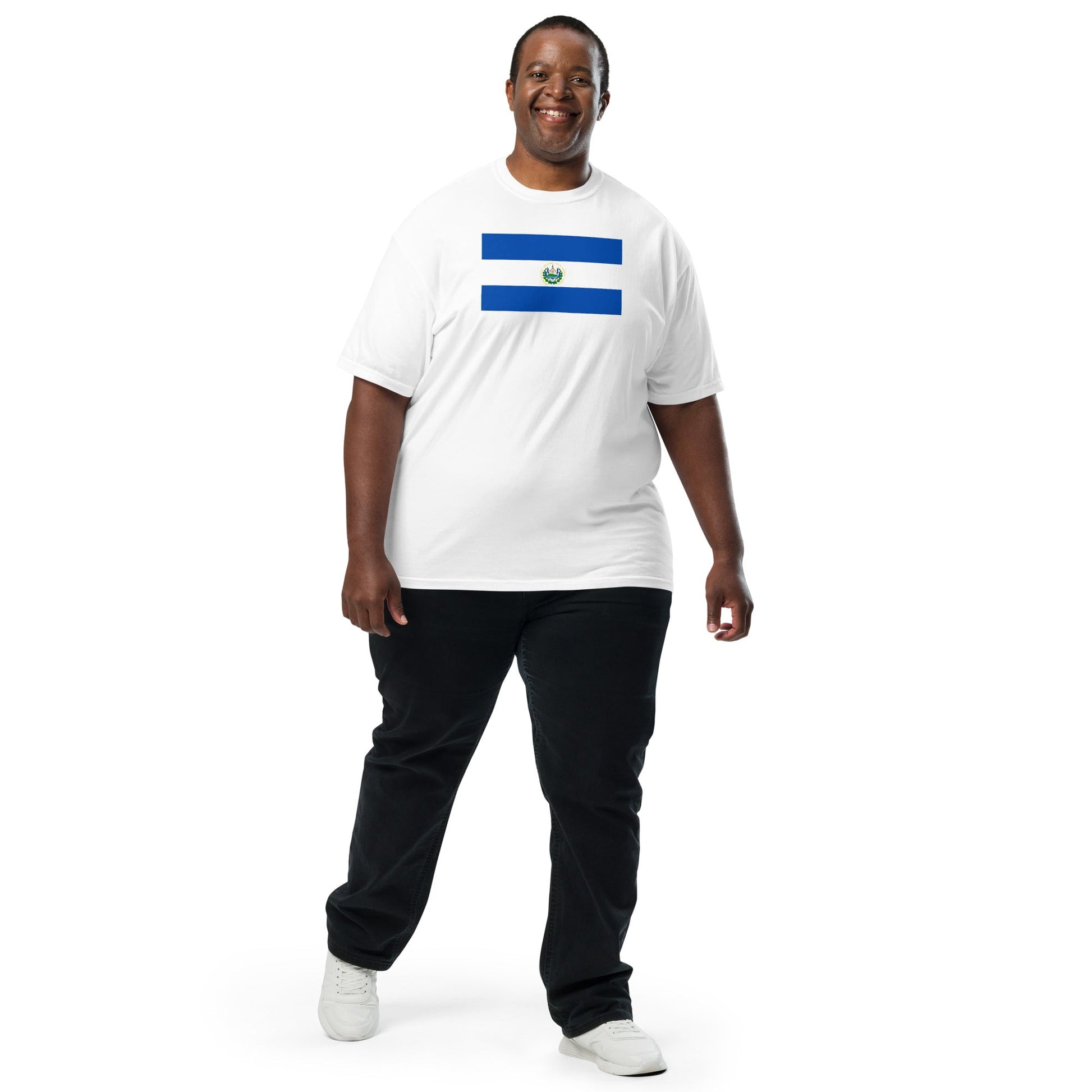 true navy flag shirt for El Salvador – size 2X large