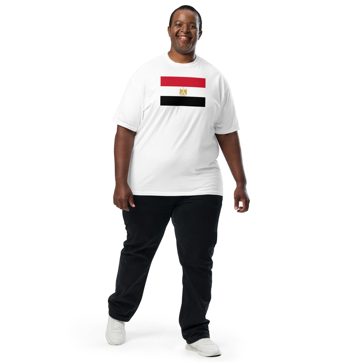 Egypt national shirt, large, in black