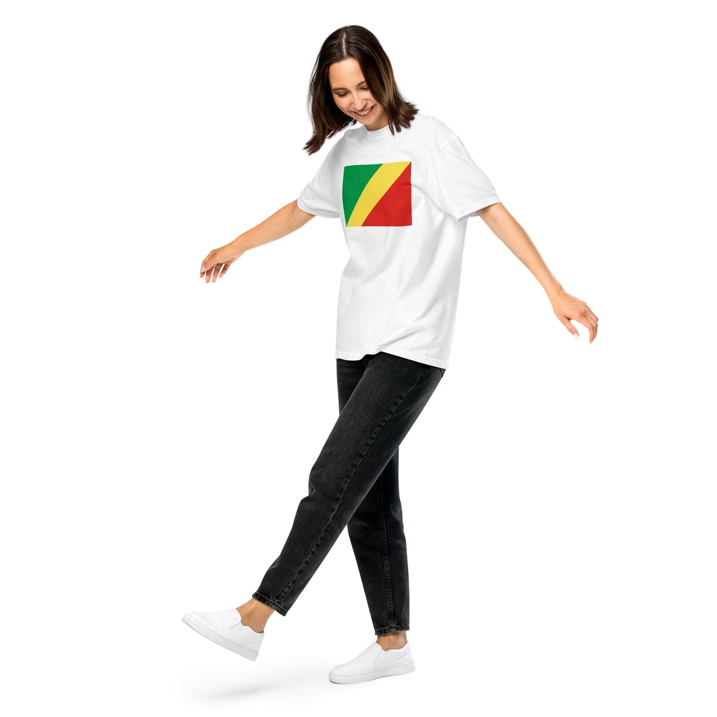 Congo Congo Brazzaville national shirt, medium, in black