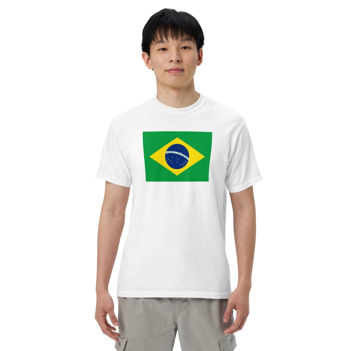 Brazil pride shirt in grape – unisex, small