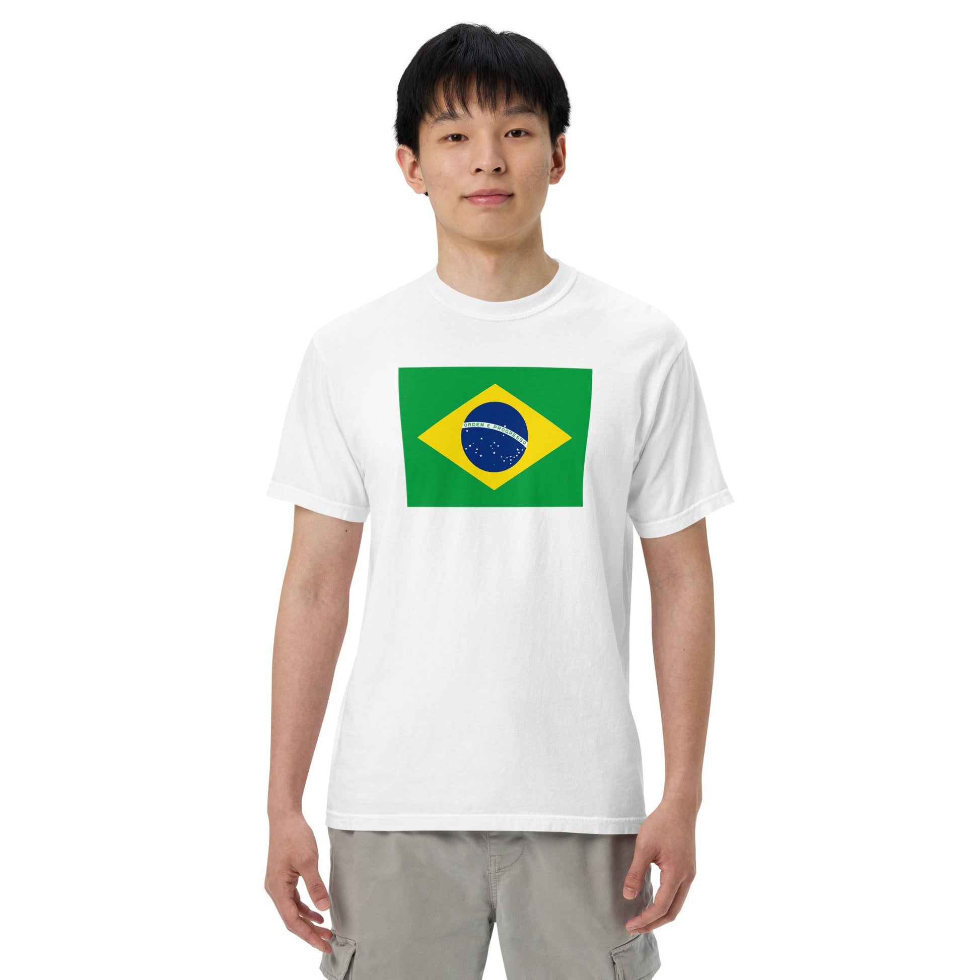 Brazil pride shirt in grape – unisex, small