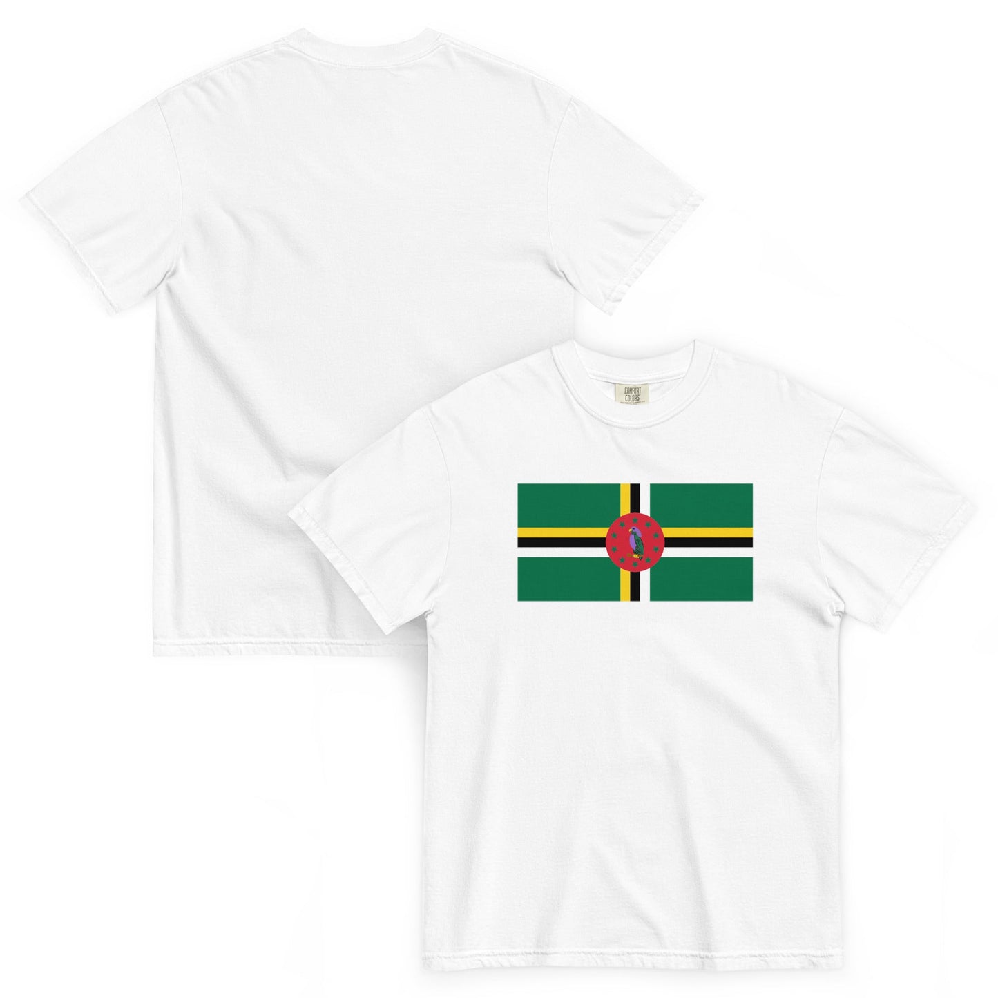 Dominica 1 national shirt, small, in blue spruce
