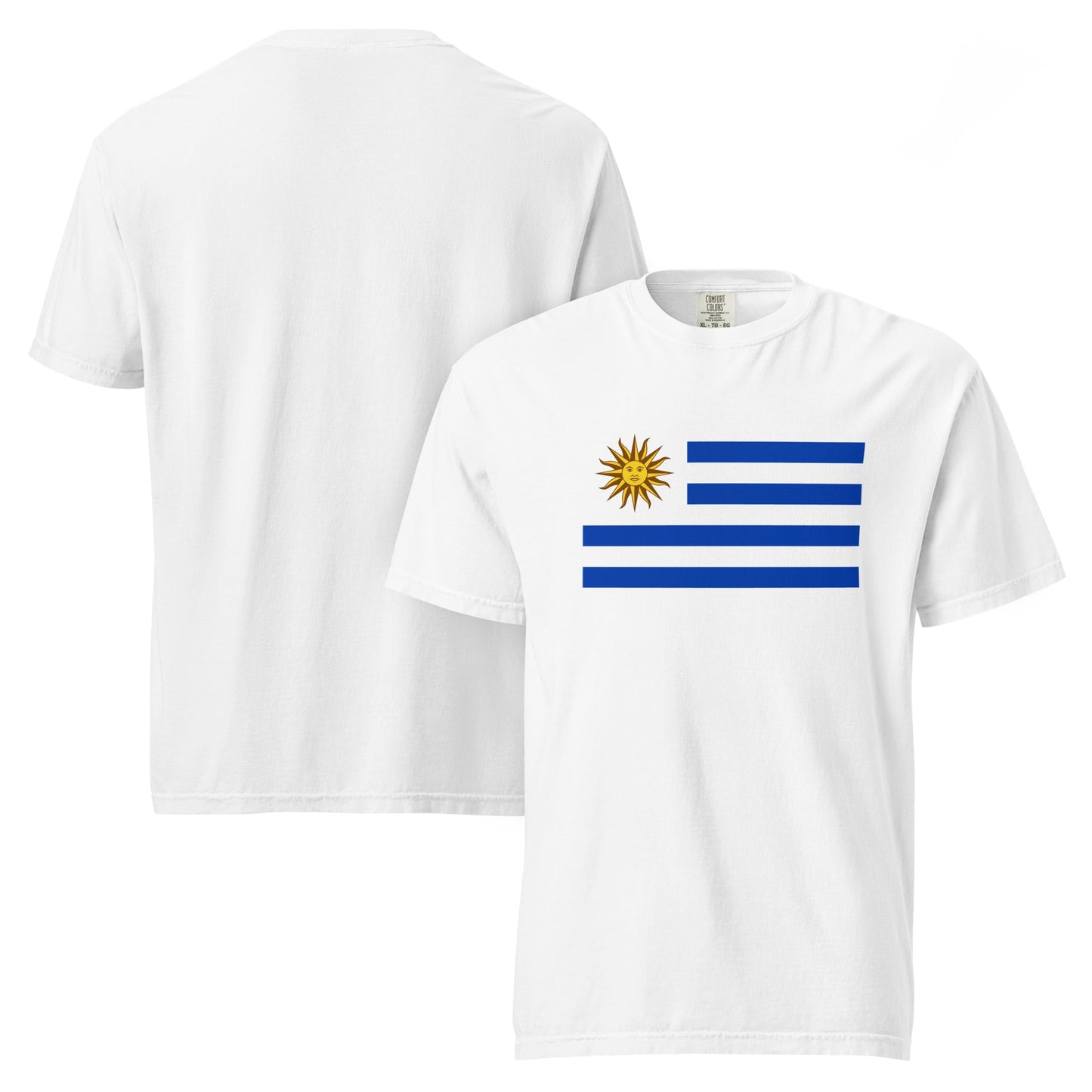 Uruguay 1 pride shirt in hemp – unisex, 3X large