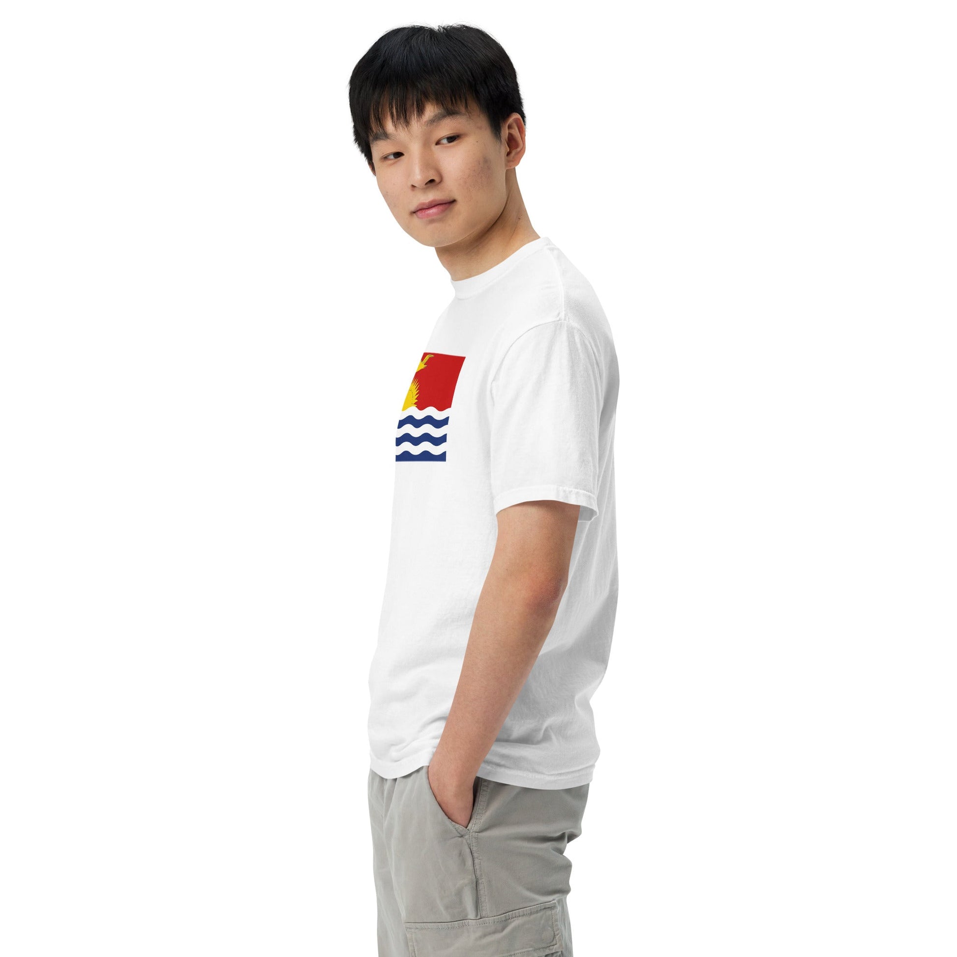 brick shirt with Kosovo flag design, small