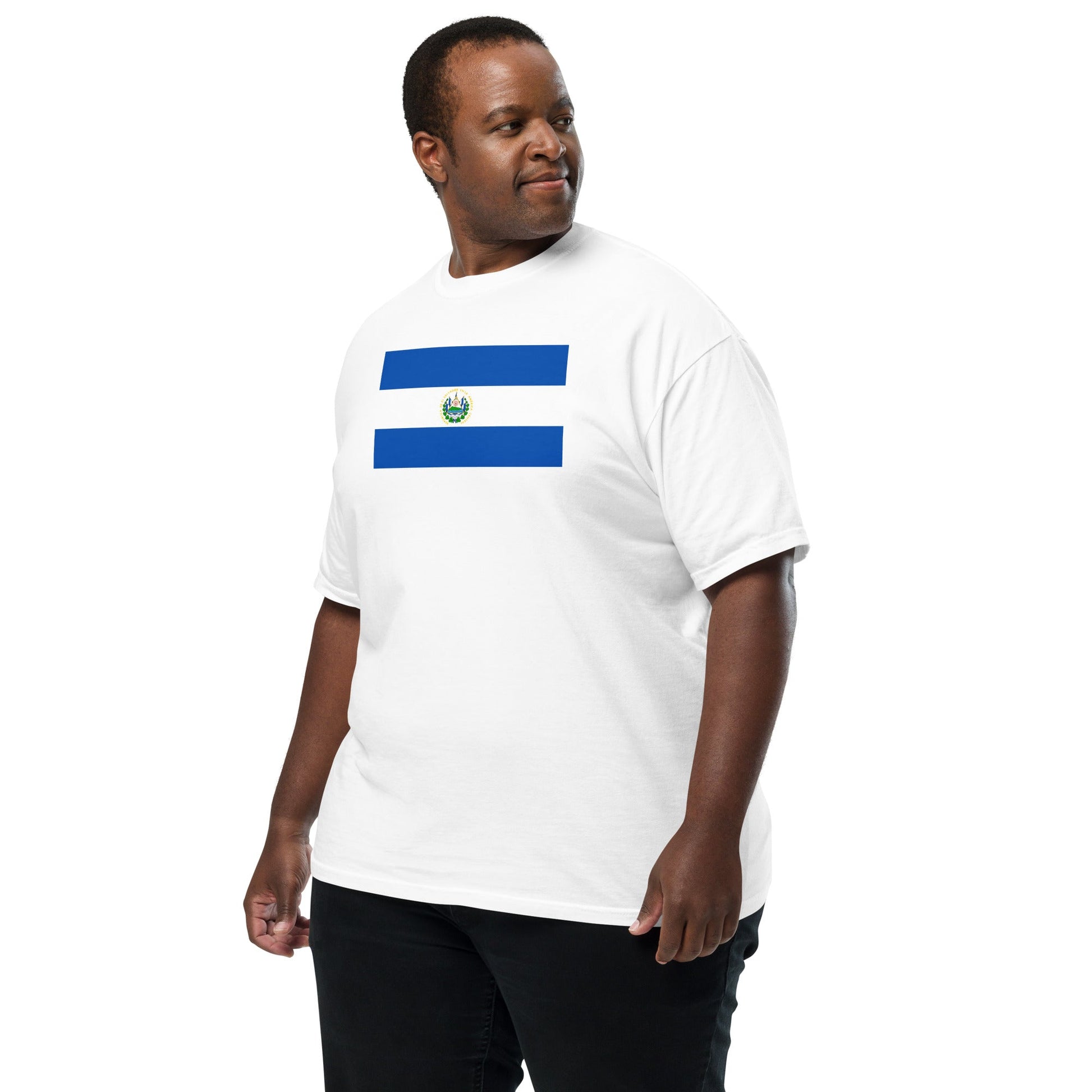 true navy flag shirt for El Salvador – size 3X large