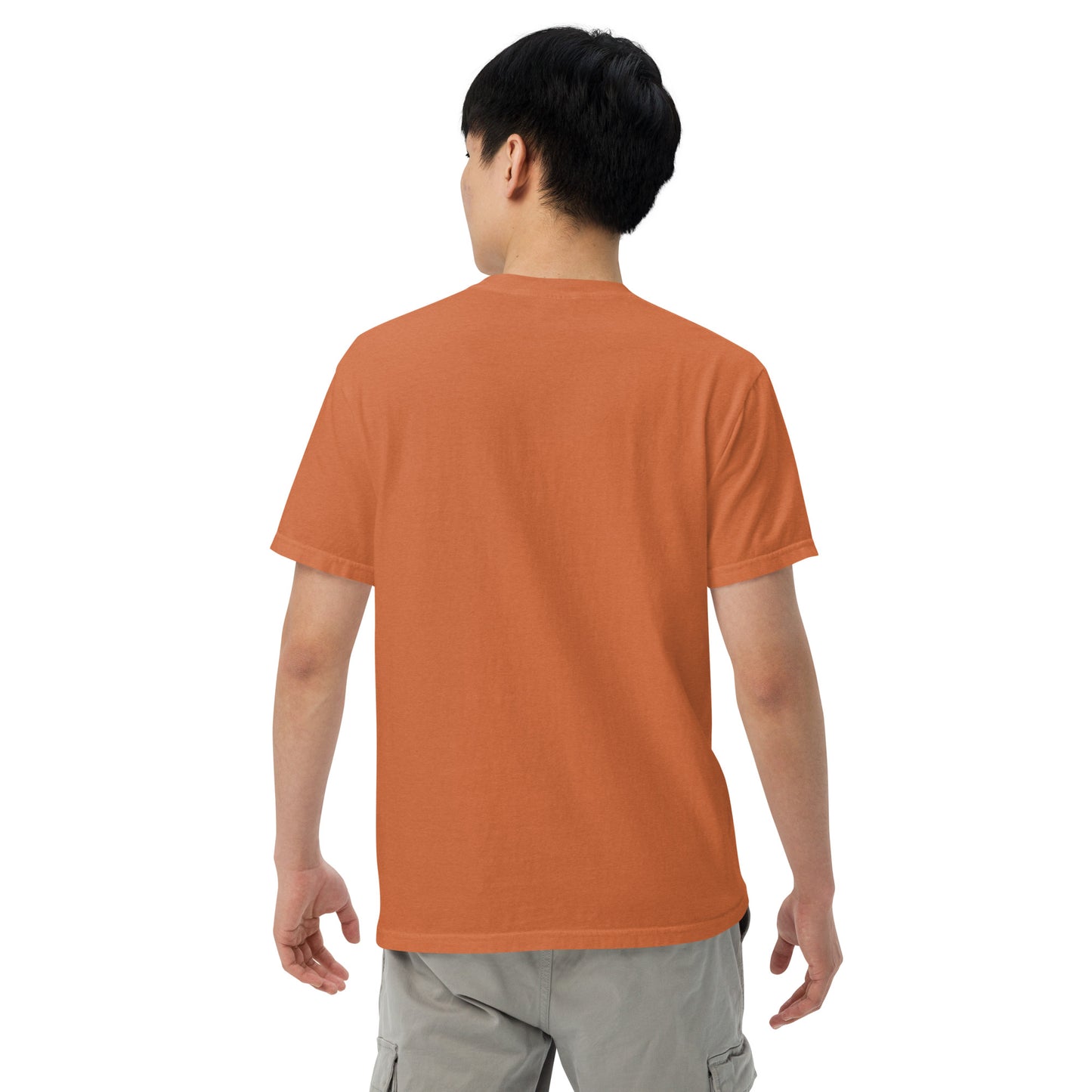 Flag tee representing Trinidad in brick, extra large