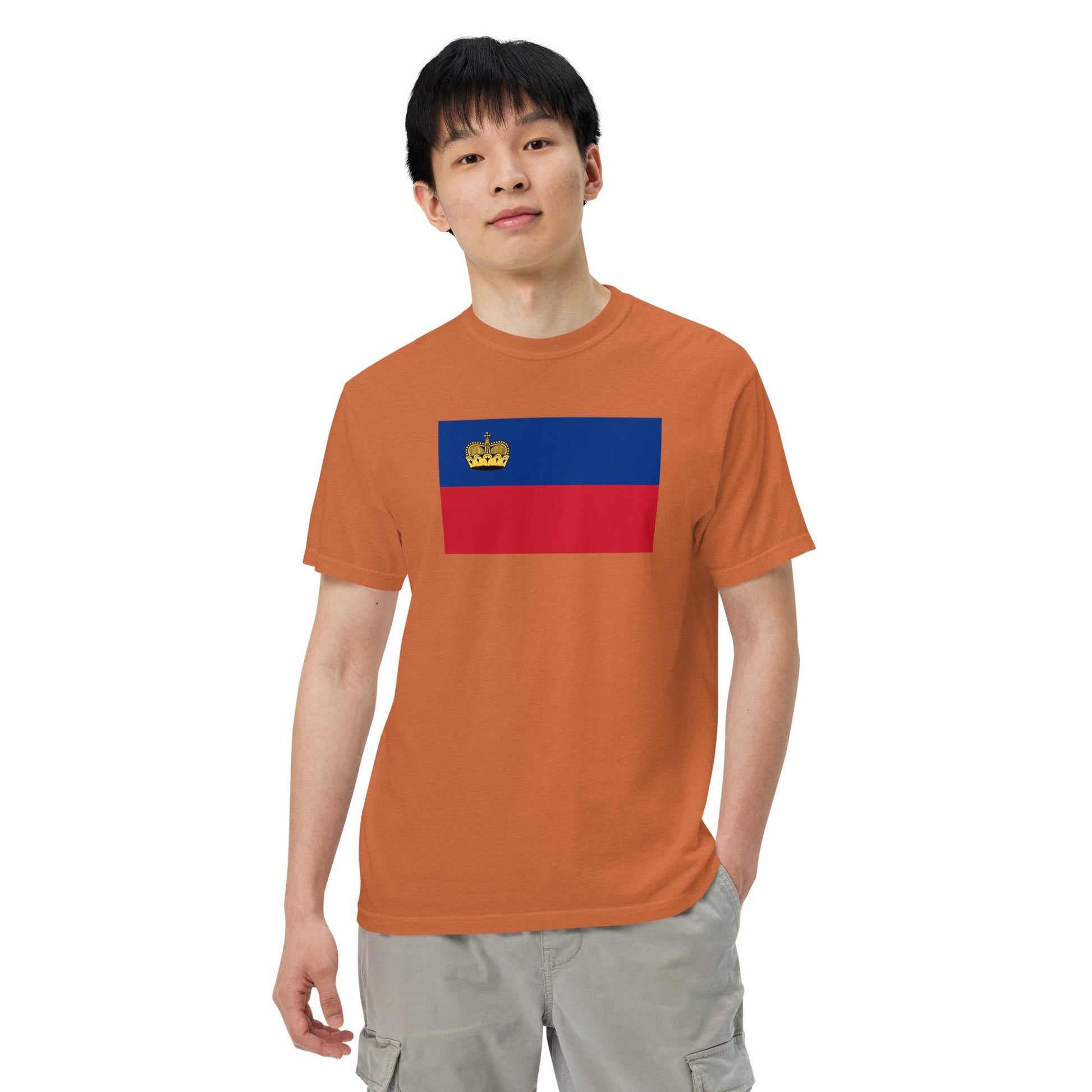 Liechtenstein national shirt, 3X large, in black