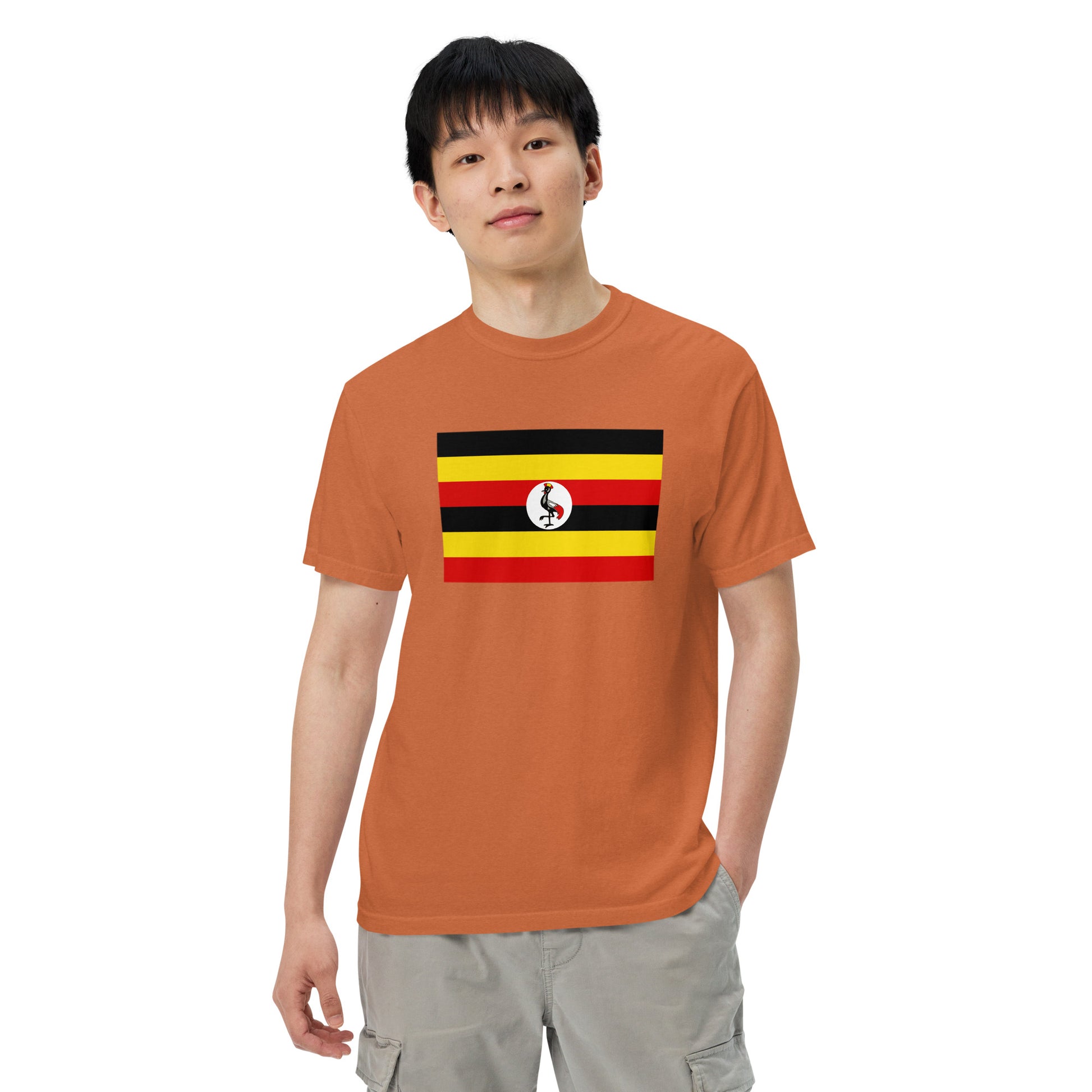 true navy flag shirt for Uganda – size medium