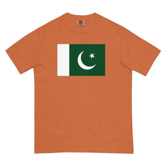 Bold Pakistan flag design tee in black, small