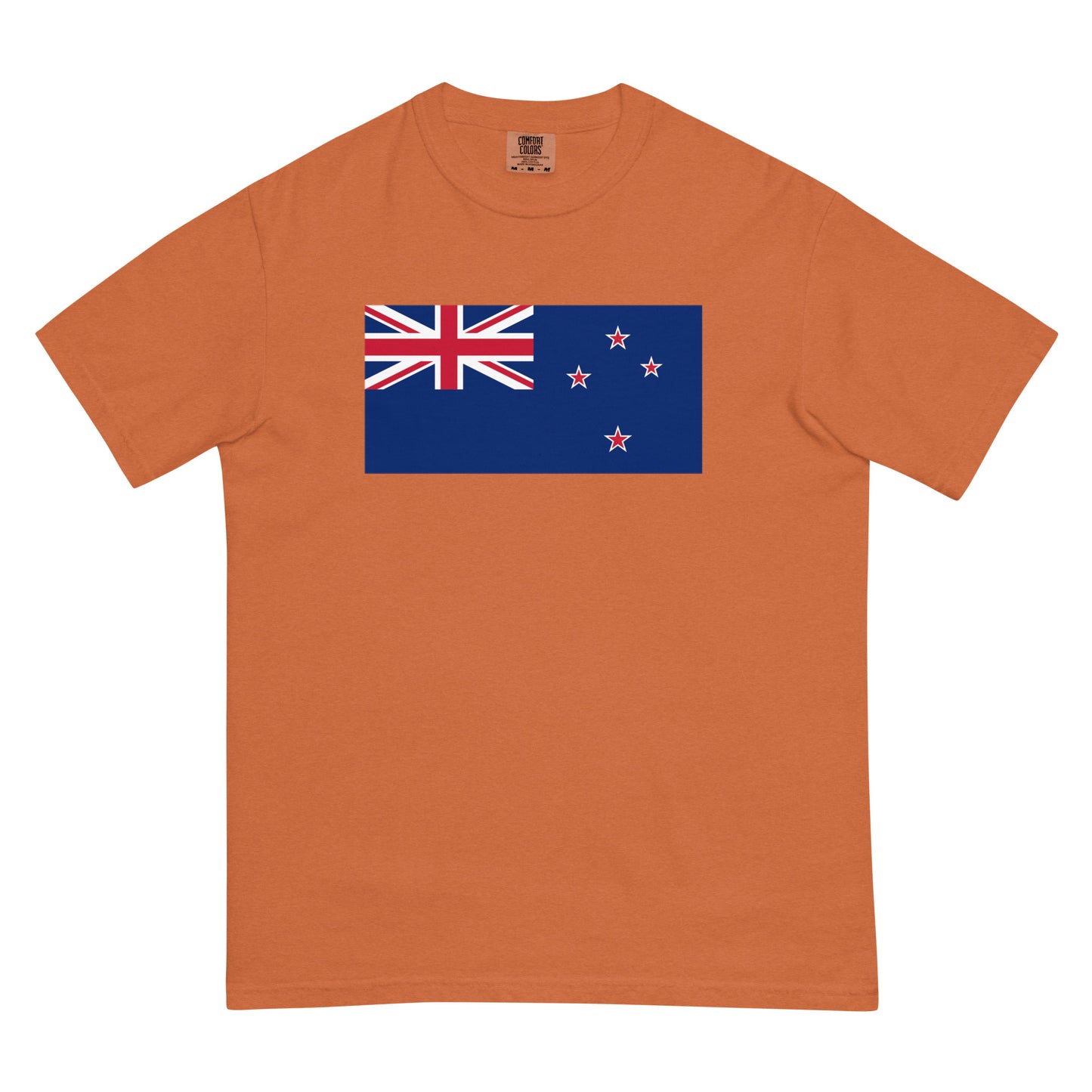 Flag tee representing Nicaragua 1 in red, 4X large