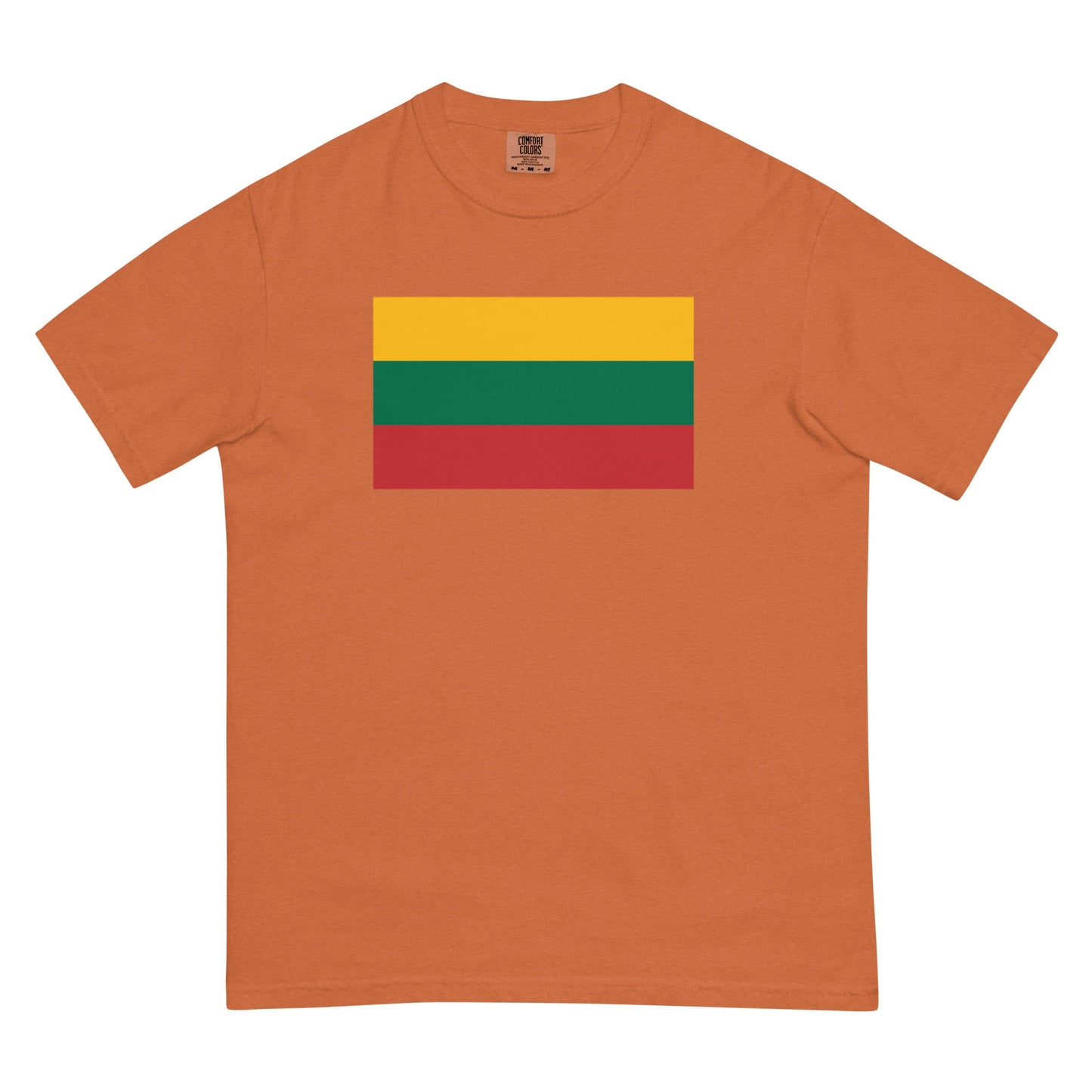 Lithuania heritage shirt, blue spruce, size 4X large