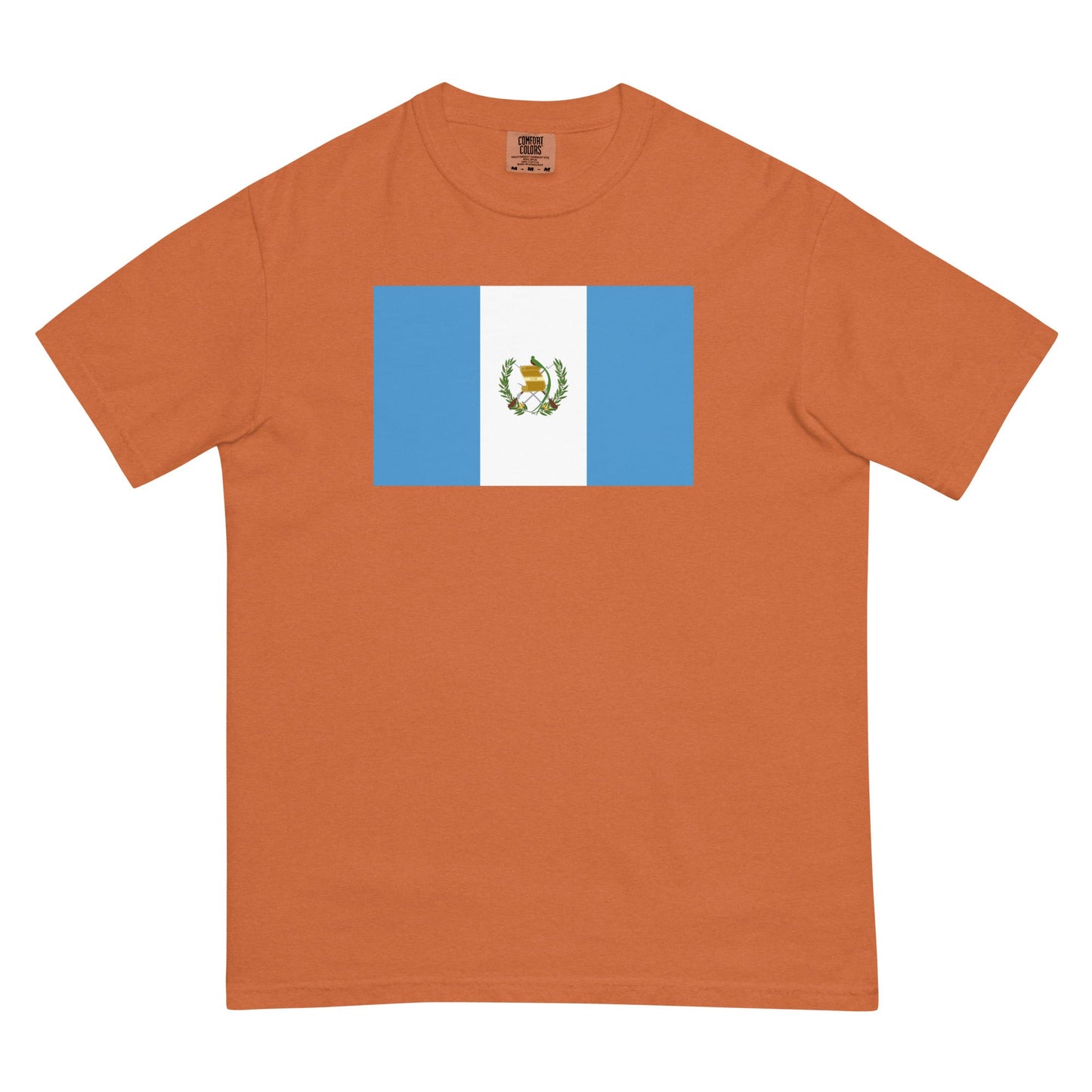 Guatemala pride shirt in brick – unisex, 2X large