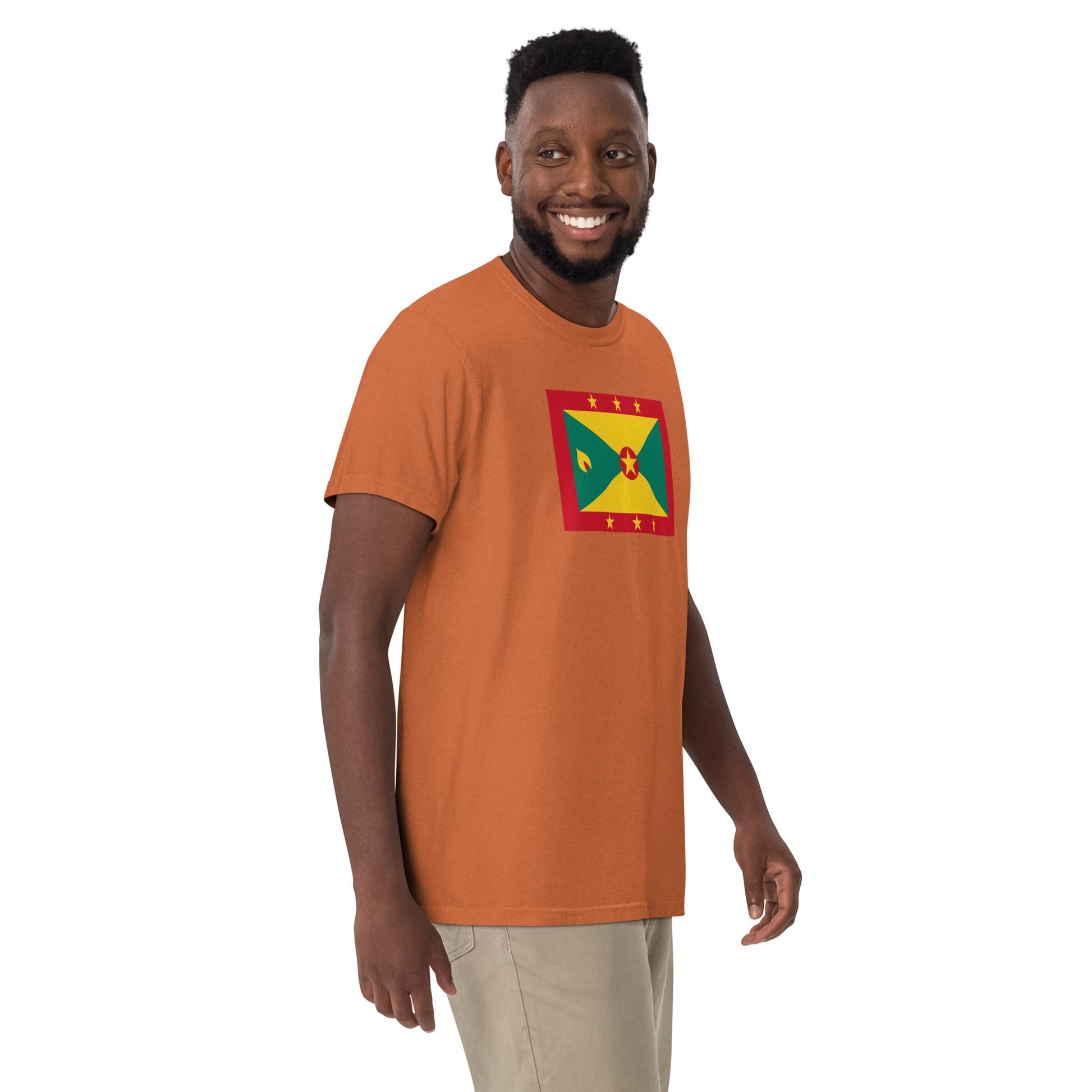 Grenada national shirt, small, in true navy