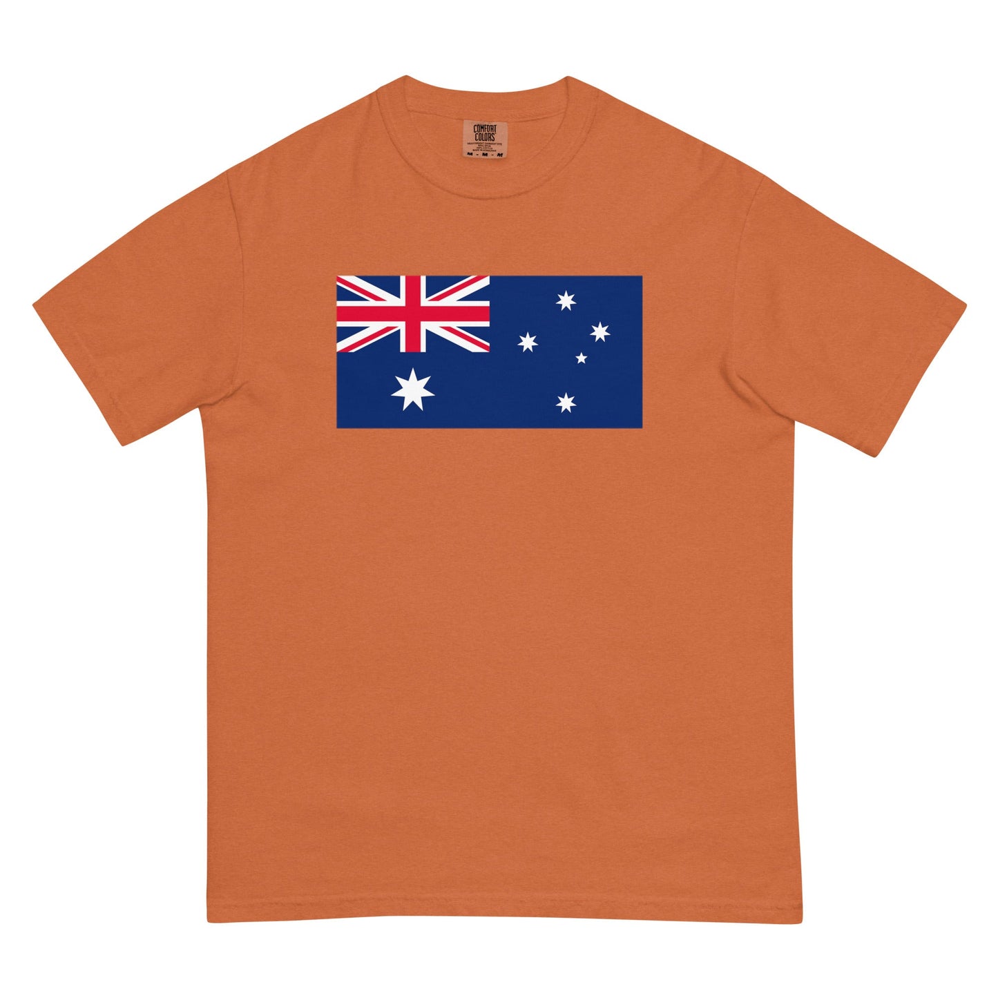 espresso shirt with Australia flag design, small