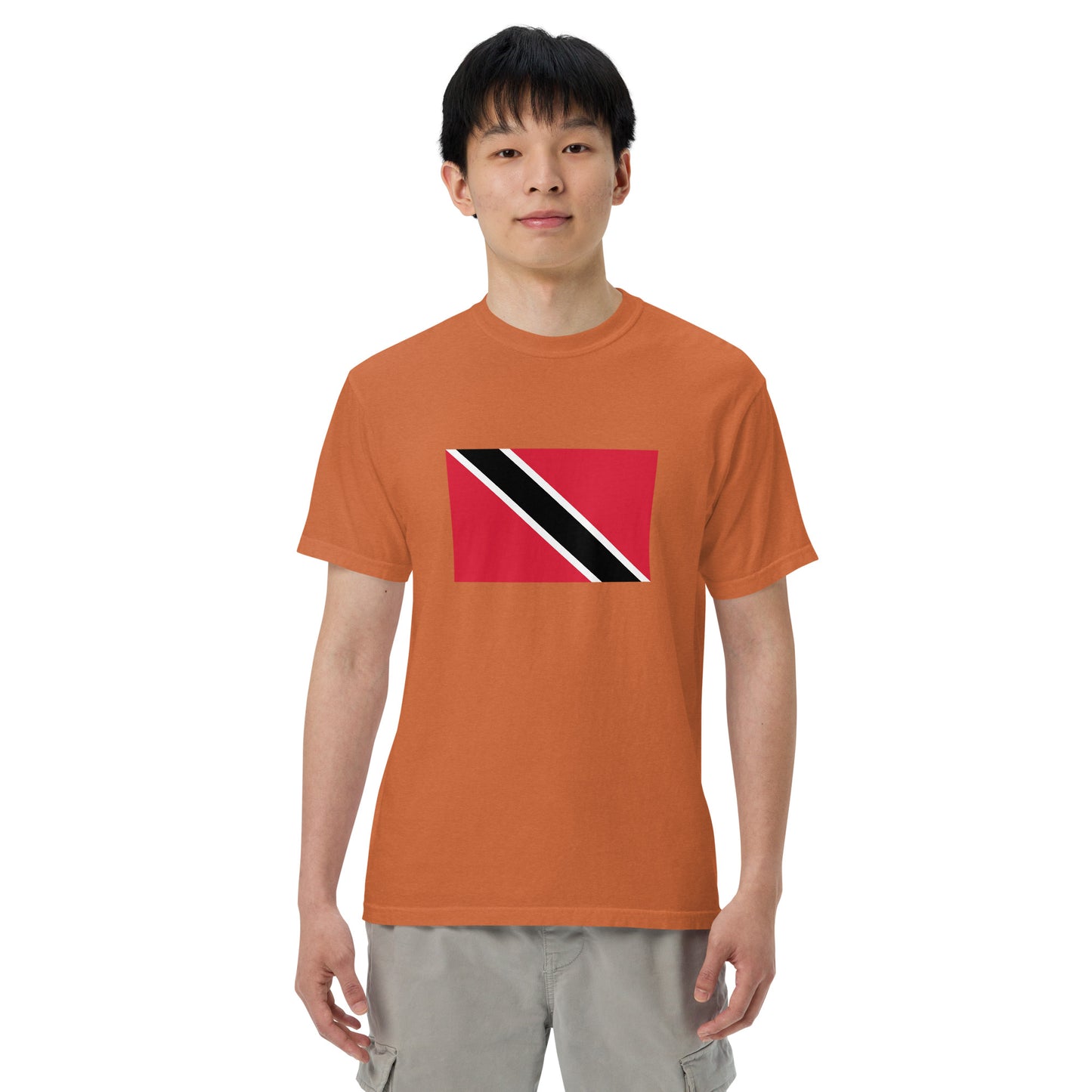 Trinidad national shirt, large, in brick