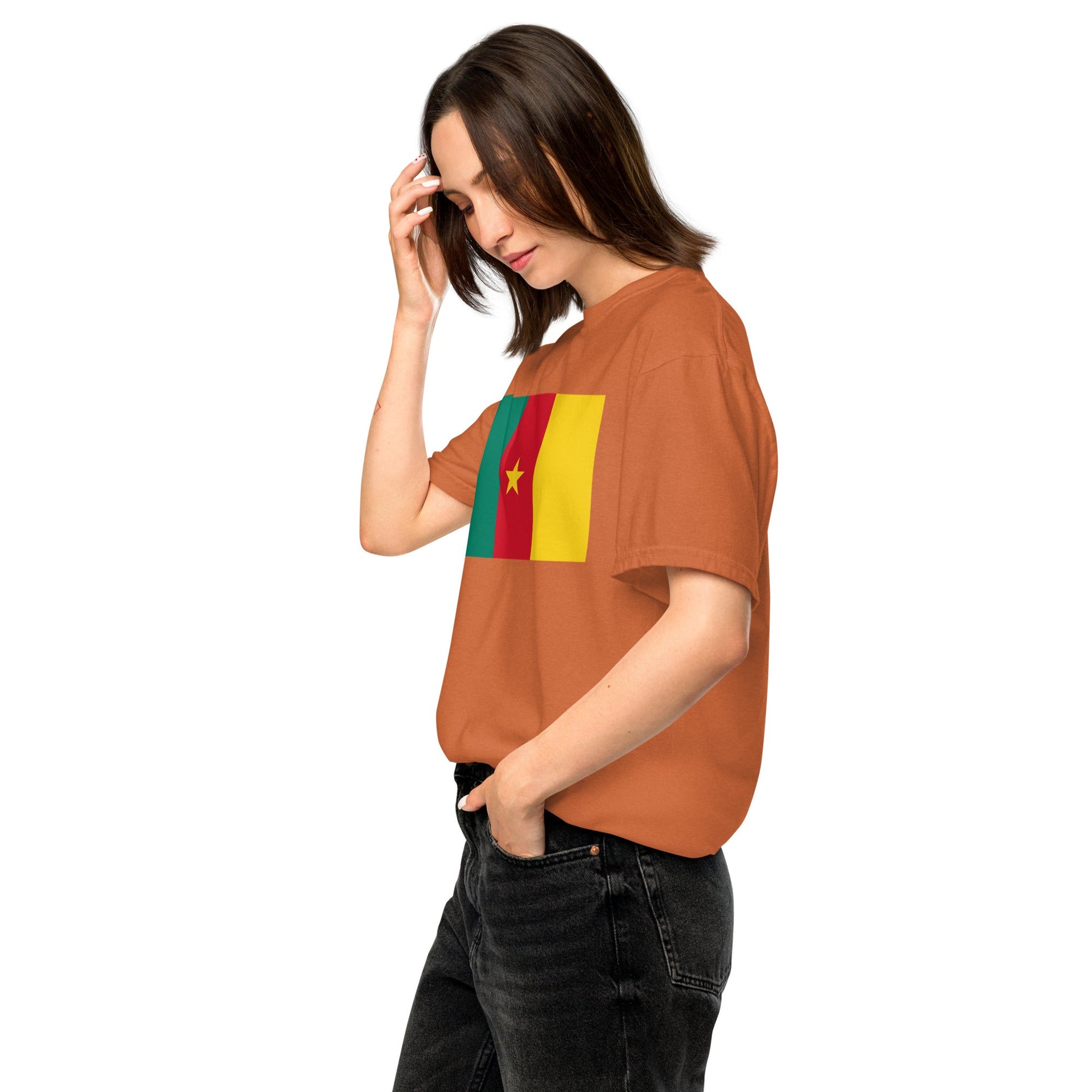 Cameroon national shirt, extra large, in red