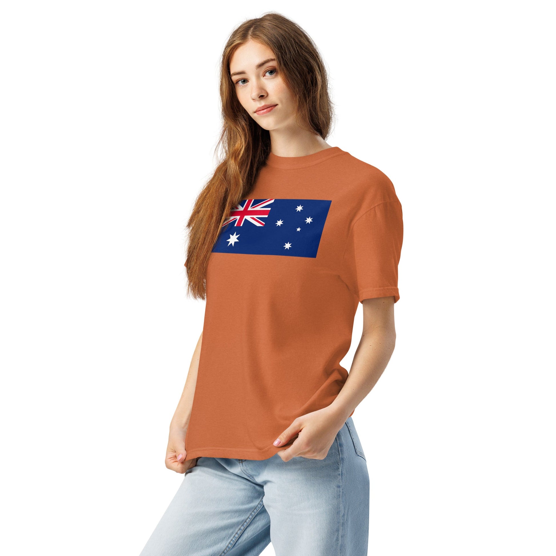 Australia heritage shirt, navy, size 2X large